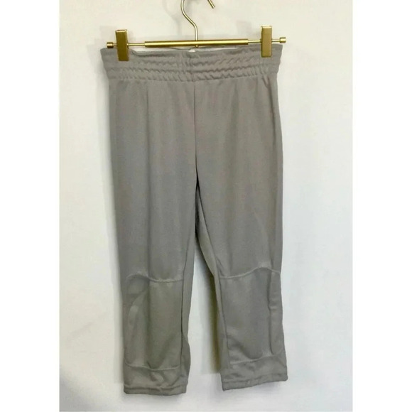 Rawlings Boys Youth Size Large Baseball Sports Pants Gray Drawstring Waist NWT - Picture 1 of 10